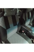 ucuzdukkan28 Mercedes 709 Deri Oto Koltuk Kılıfı Ön Arka Koltuklar Set - Gri - 2