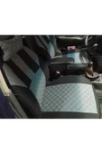 ucuzdukkan28 Mercedes 709 Deri Oto Koltuk Kılıfı Ön Arka Koltuklar Set - Gri - 1