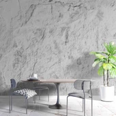 Gri Duvar Dokulu Duvar Kağıdı Baskı thumbnail 5