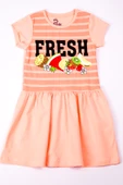 KIZ ÇOCUK ELBİSE BASKILI A37 - 1