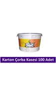 Fashcolle Karton Çorba Kasesi 16 Oz 100 Adet - 1