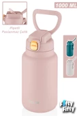 Vagonlife DILLER 1000ml Pipetli Taşıma Kulplu Çelik Matara 6 saat sıcak/soğuk tutma süresi 4 farklı renk - 7