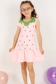 KIZ ÇOCUK ELBİSE ÇİLEK A38 thumbnail 4