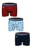 JOHN FRANK ÜÇLÜ MARIN BOXER Multicolor Multicolor M - 1
