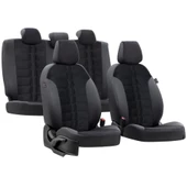 Bod Renault Duster Araca Özel Oto Koltuk Kılıfı Zeus 2024-Sonrası Siyah Hybrid thumbnail 2