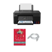 Canon Pixma G2470 Yazıcı Tarayıcı Fotokopi + Fotoğraf Kağıdı + Yazıcı Kablosu - 1