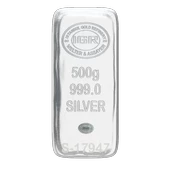 500 gr İAR Külçe Gümüş - 1