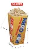 Büyük Karton PopCorn / Mısır Kutusu 50 Adet thumbnail 1