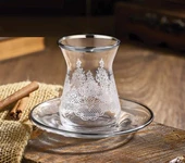 Canba Praga Platin 12 Parça Çay Seti - 1