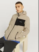 JJTAYLOR SOFTSHELL JACKET Moonbeam Moonbeam M - 5