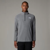 M 100 GLACIER 1/4 ZIP - EU GREY GREY XS - 1