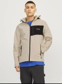 JJTAYLOR SOFTSHELL JACKET Moonbeam Moonbeam M - 1