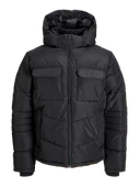 JJBUILD PUFFER JACKET Black Black M - 1