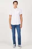 SS Kısa Kollu Gömlek White White XXL - 4