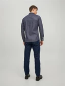 JJESHERIDAN SHIRT L/S NOOS Black Black L - 5