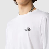 M L/S SIMPLE DOME TEE White White XL - 4