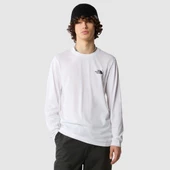 M L/S SIMPLE DOME TEE White White L - 1