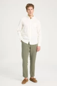Uzun Kollu Gömlek Worn White Worn White XXL - 2
