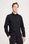 Uzun Kollu Gömlek Black Black XL - 1