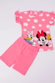 KIZ ÇOCUK ŞORTLU TAKIM MİNNİE MOUSE BASKILI A75 thumbnail 5