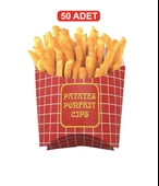 Karton Cips Patates Kutusu 50 Adet - 1
