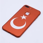 iPhone 7/8 Plus Kılıf Türk Bayrağı Desenli - 1