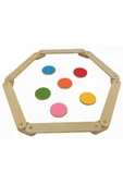 Galery Wood Montessori Ahşap Denge Kirişi, Denge Tahtası, Basamak Taşları, Aktivite Oyuncağı, Çocuk Oyuncak - 7