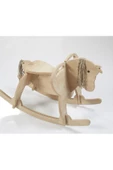 Galery Wood Ahşap Sallanan At, Sallanan Çocuk Oyuncak, Bebek Oyuncakları, Çocuk Sallanan At - 1