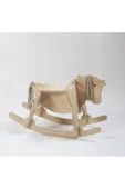 Galery Wood Ahşap Sallanan At, Sallanan Çocuk Oyuncak, Bebek Oyuncakları, Çocuk Sallanan At - 4