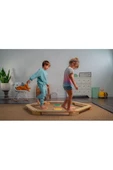 Galery Wood Montessori Ahşap Denge Kirişi, Denge Tahtası, Basamak Taşları, Aktivite Oyuncağı, Çocuk Oyuncak - 6