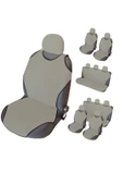 ucuzdukkan28 Renault Clıo Oto Koltuk Kılıfı Atlet Set - Bej - 1