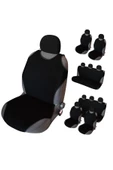 ucuzdukkan28 Renault Kadjar Oto Koltuk Kılıfı Atlet Set -Siyah - 1