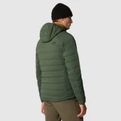 M BELLEVIEW STRETCH DOWN HOODIE Haki Haki XXL - 10