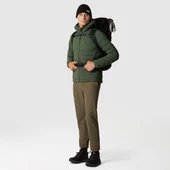 M BELLEVIEW STRETCH DOWN HOODIE Haki Haki XXL - 8