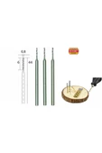 28852 Hss Matkap Ucu Set 3 Lü 0.8 Mm - 1