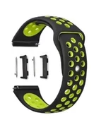 Oppo Watch 46mm Silikon Delikli Kordon - Aparat Dahil - 5