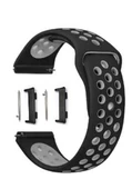 Oppo Watch 46mm Silikon Delikli Kordon - Aparat Dahil - 4