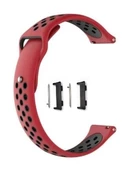 Oppo Watch 46mm Silikon Delikli Kordon - Aparat Dahil - 1