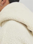 JORVESTERBRO TEDDY SWEAT HOOD SN Oatmeal Oatmeal XL - 5