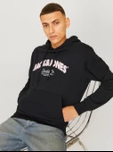 JORBRONX ARCH BIG SWEAT HOOD LN Black Black S - 3
