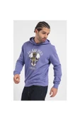 JORDAEMON SWEAT HOOD FST PURPLE PURPLE XL - 3