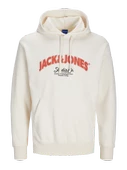 JORBRONX ARCH BIG SWEAT HOOD LN White White S - 2