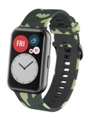 Huawei Watch Fit Desenli Silikon Kordon - 2