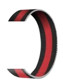Watch Seri 7 Uyumlu 45mm Hasır Örgü Metal Milano Kordon Kayış - 1