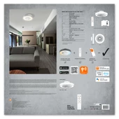 LEDVANCE SMART LED LED FANLI TAVAN ARMATÜRÜ GRİ - 3