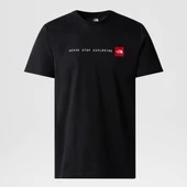 M SS NEVER STOP EXPLORING TEE Black Black XS thumbnail 4