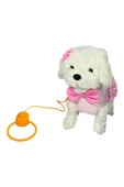 Tasmalı Yürüyen Pembe Fiyonklu Peluş Köpek ile Maceraya Atıl! - 1