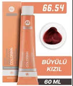 Colorinn Professional Tüp Saç Boyası 66.54 Büyülü Kızıl 60 ml - 1