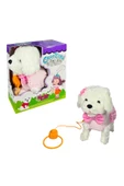 Tasmalı Yürüyen Pembe Fiyonklu Peluş Köpek ile Maceraya Atıl! - 5