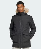 adidas Paveric Fur Par Black Erkek Parka IX8888 - 1